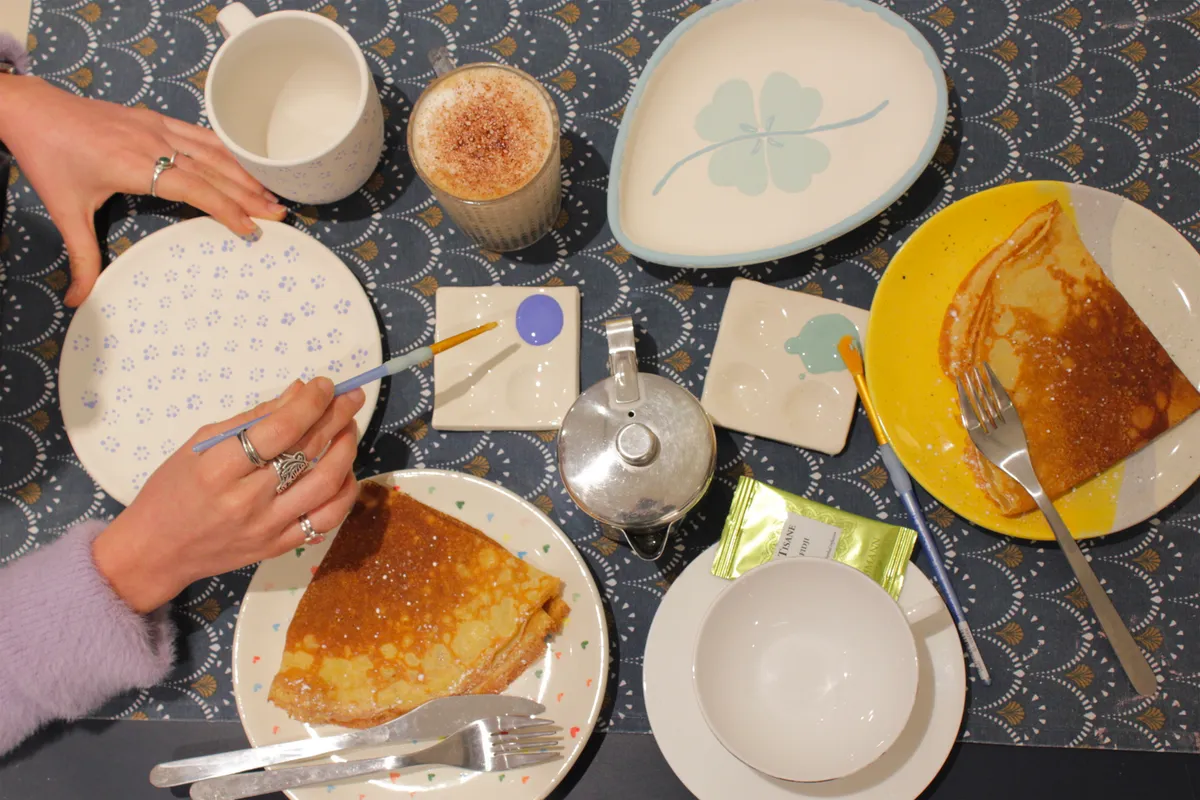 Décorez votre pièce autour d'une pause gourmande