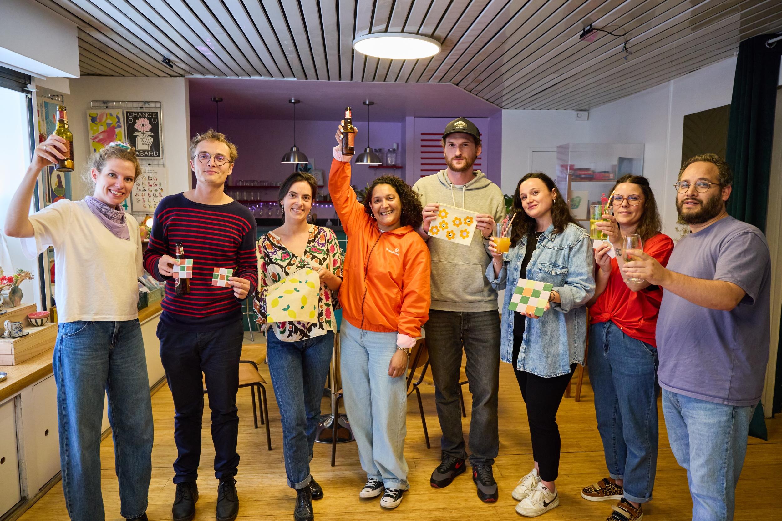 Customisez votre textile autour d'un apéro avec Hadjara et Armelle - Image n°7 - Wecandoo
