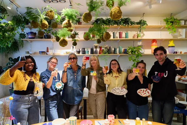 Décorez votre pièce en céramique autour d'un apéro avec San et son équipe - Afbeelding nr. 5 - Wecandoo