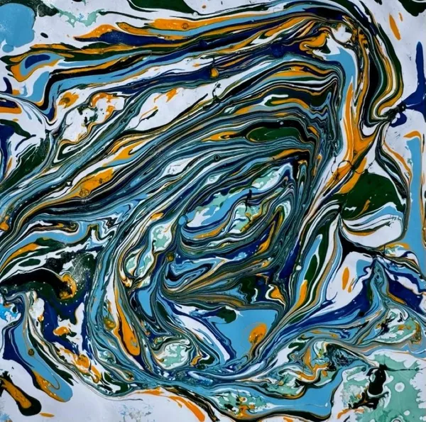 Réalisez votre œuvre en papier marbré autour d’un apéro avec Julie - Image n°4 - Wecandoo