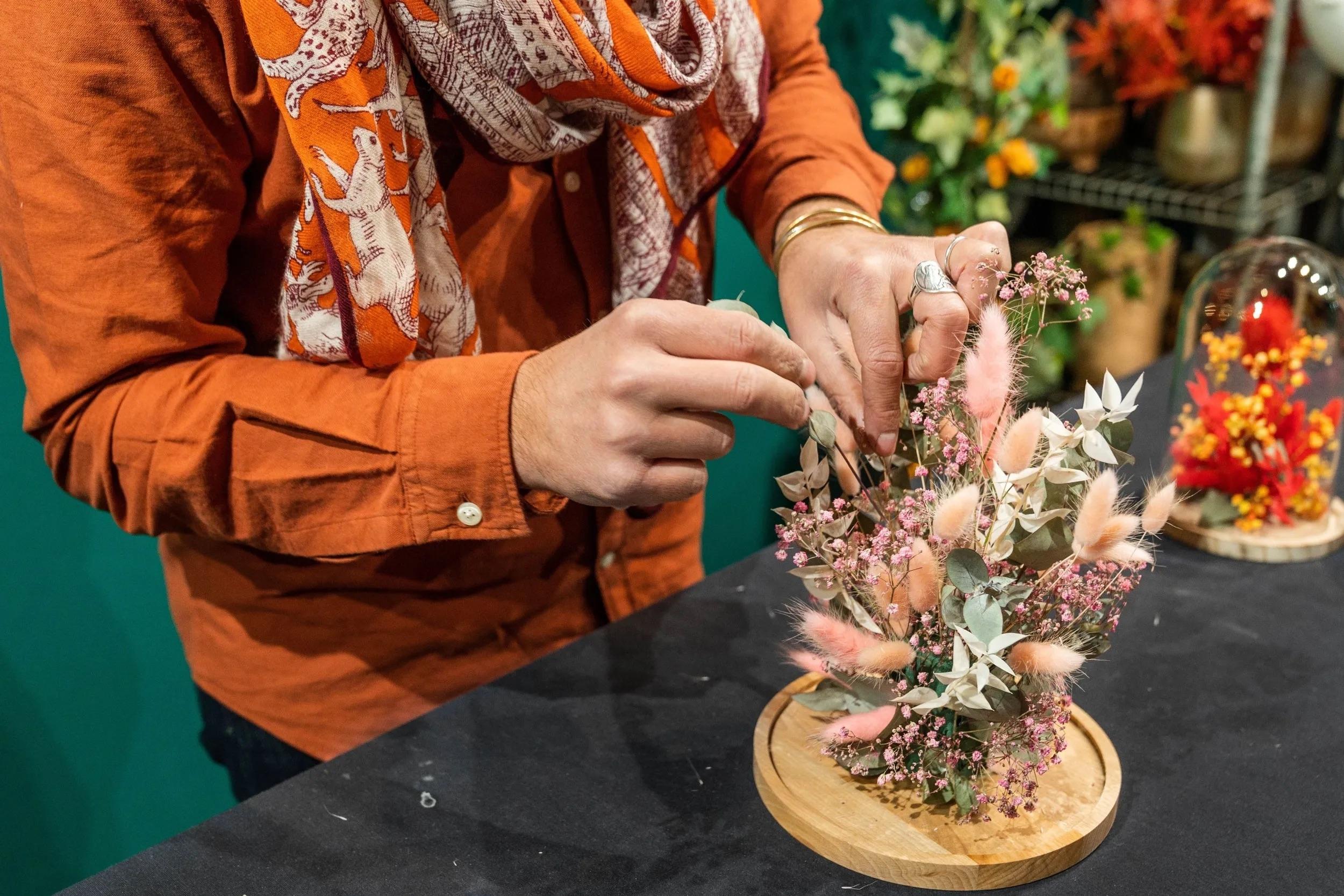 Composez votre œuvre sous cloche autour d'un apéro