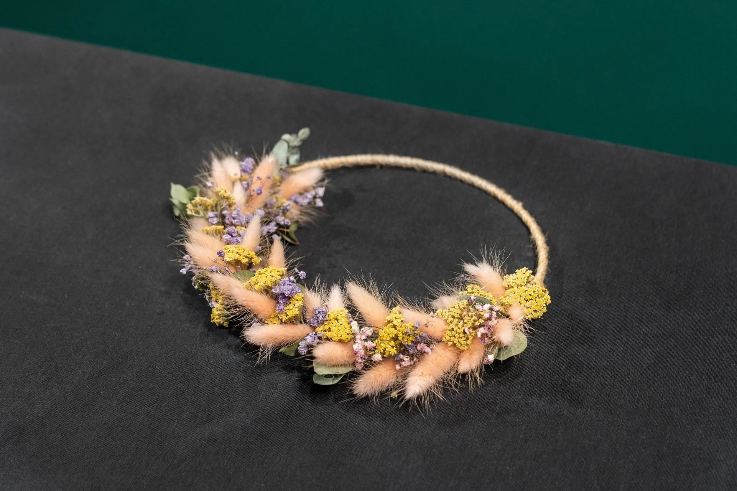 Créez votre couronne florale autour d'un apéro