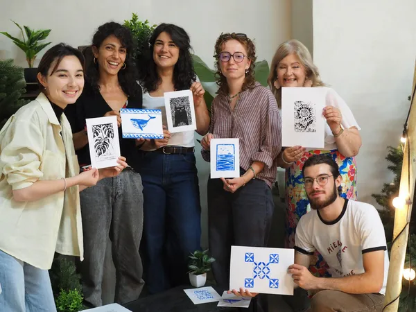 Réalisez une affiche en linogravure avec Anna - Image n°5 - Wecandoo