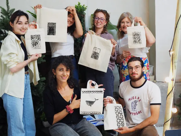 Linogravez votre totebag avec Anna - Image n°5 - Wecandoo