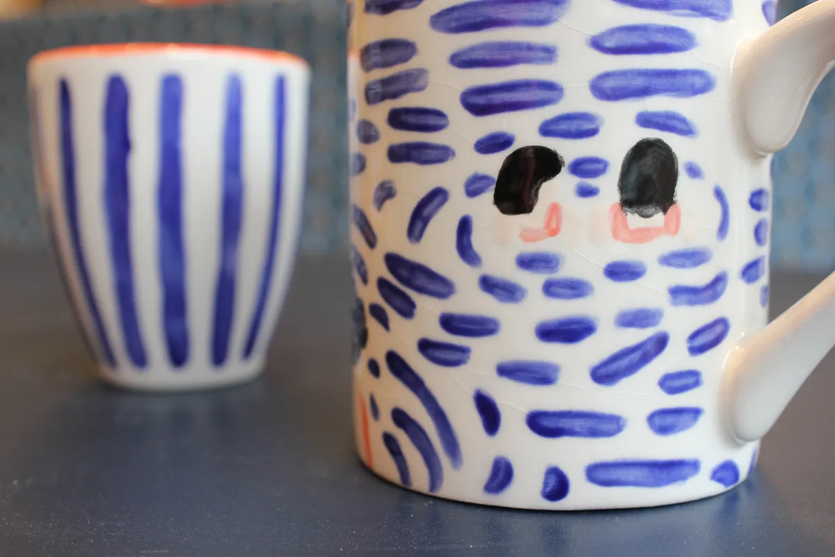 Découvrez le décor sur céramique autour d'un apéro