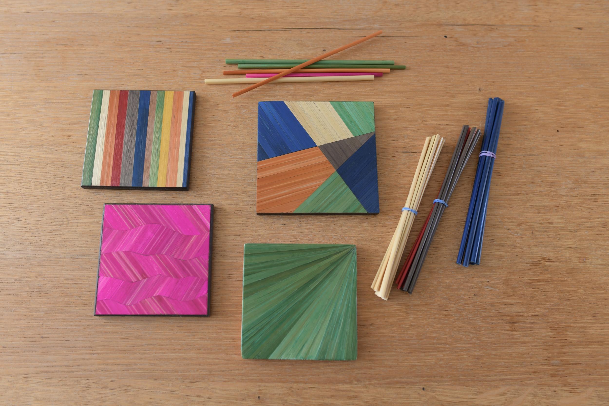 Initiez-vous à la marqueterie de paille