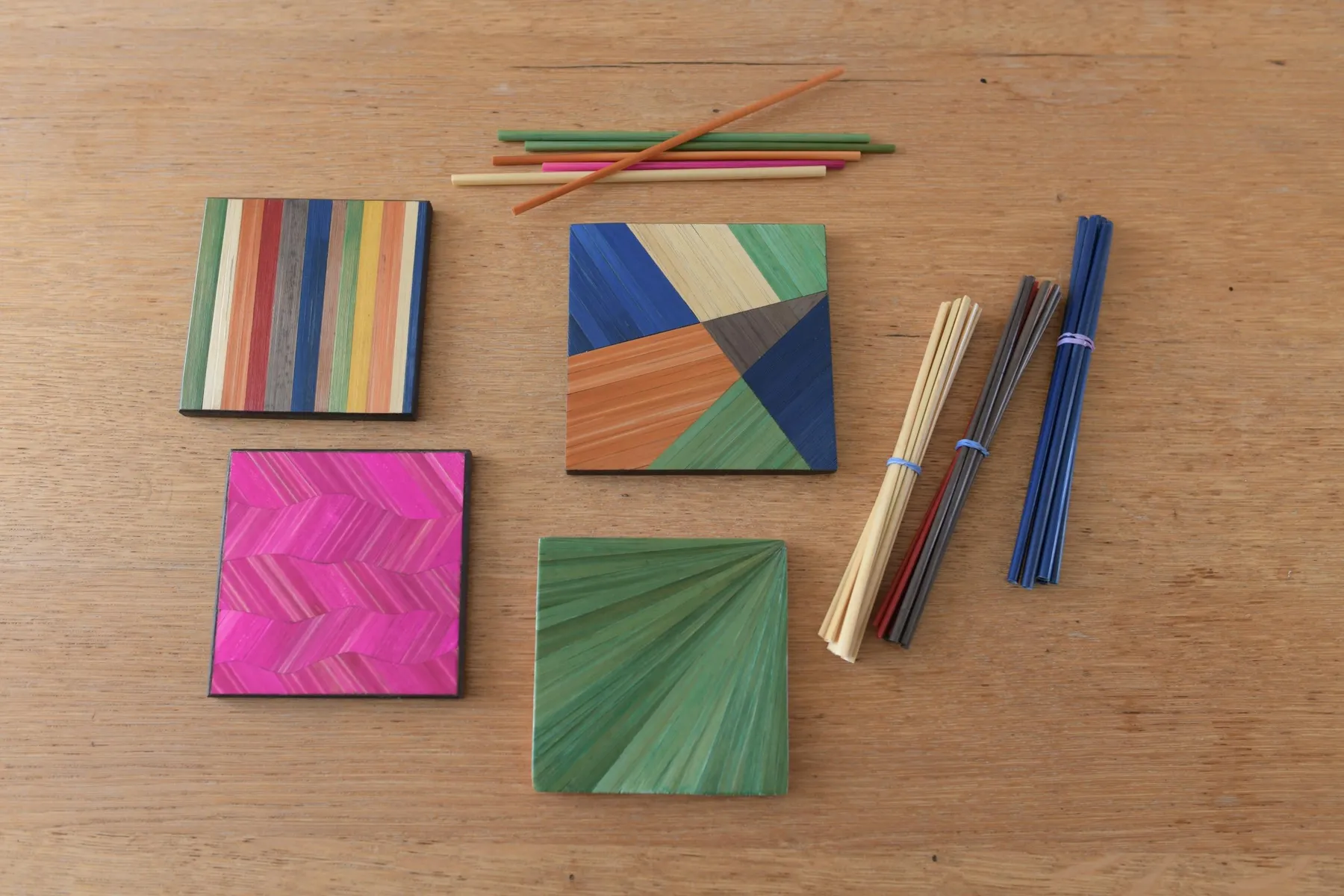 Initiez-vous à la marqueterie de paille en duo avec votre enfant accompagnés par Cécile - Image n°5 - Wecandoo