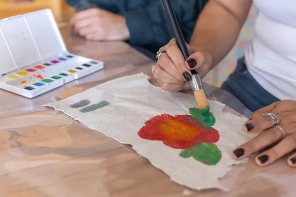 Réalisez votre aquarelle et votre broderie sur tote bag avec Julie - Image n°5 - Wecandoo