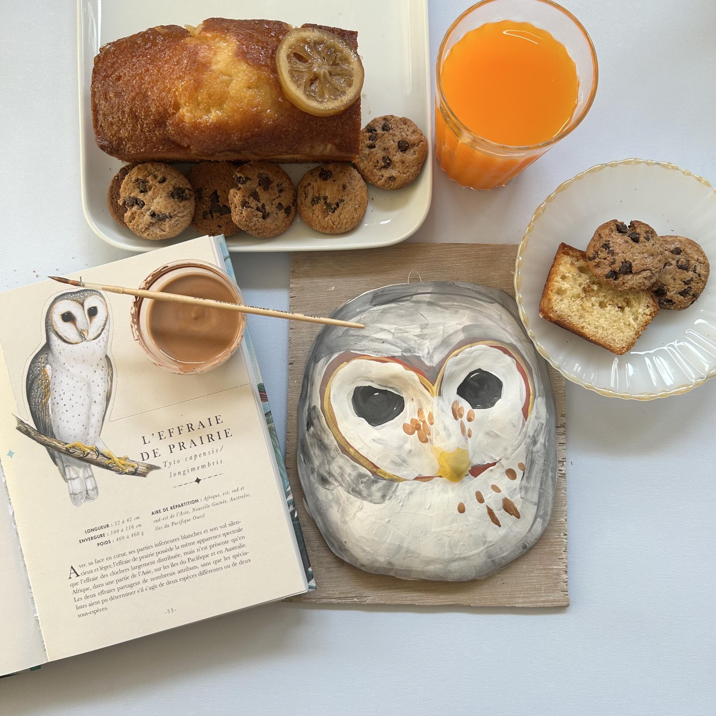 Décorez votre masque animalier en céramique