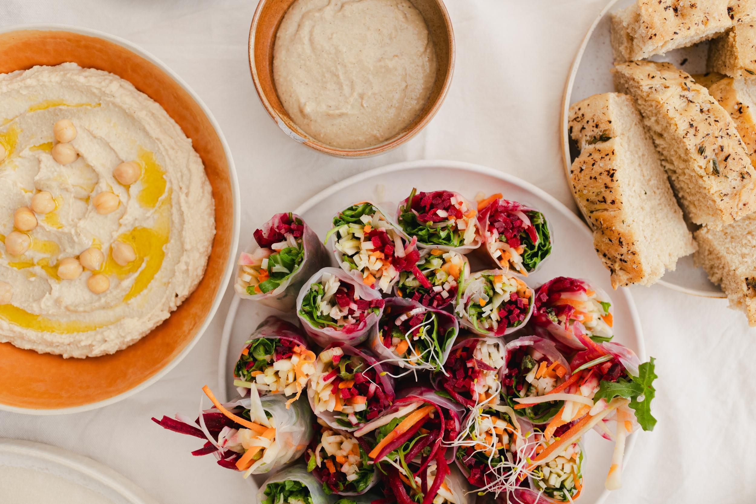 Cuisinez un apéritif végétarien de saison
