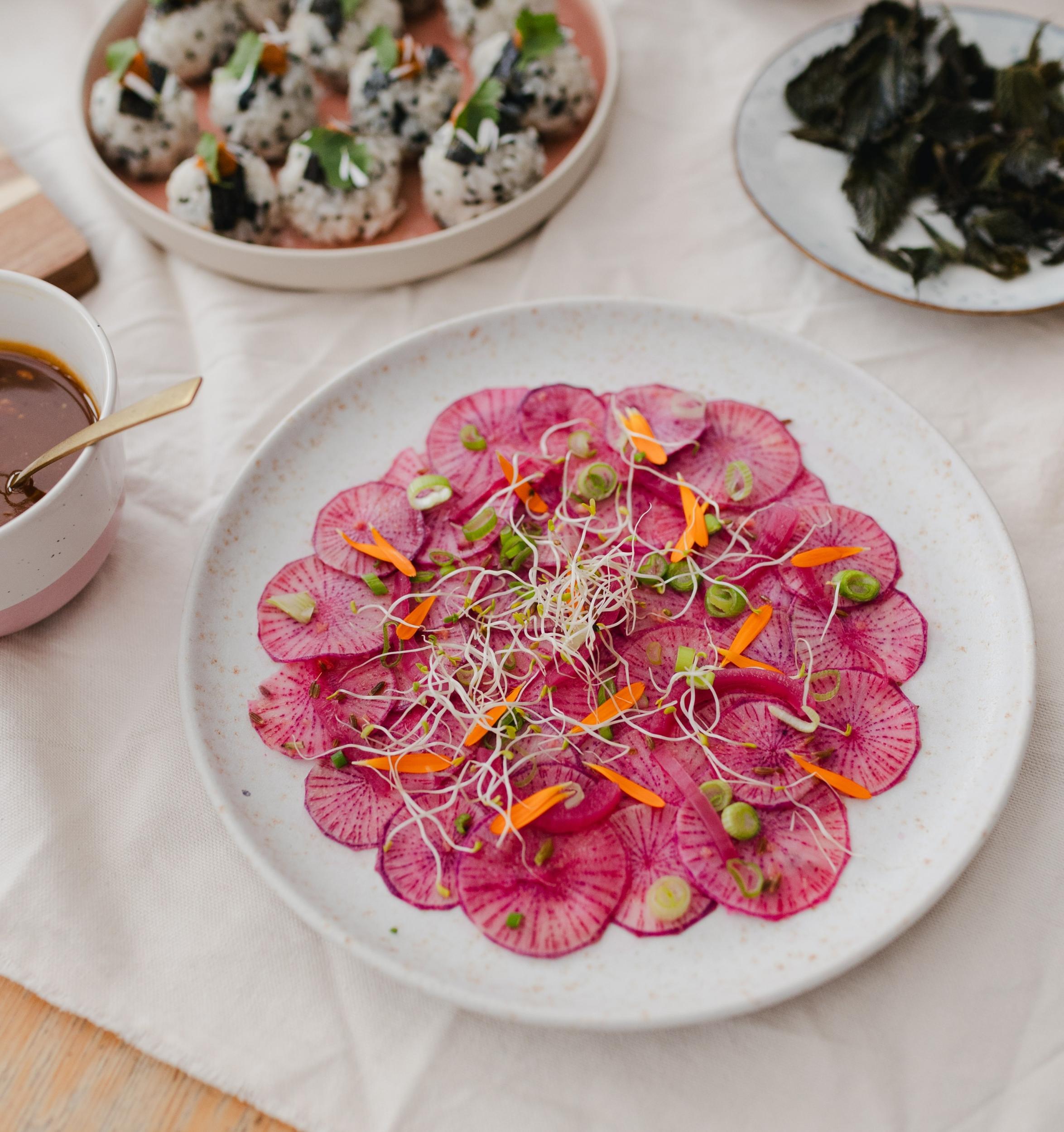 Cuisinez un apéritif végétarien de saison avec Lorine - Image n°7 - Wecandoo