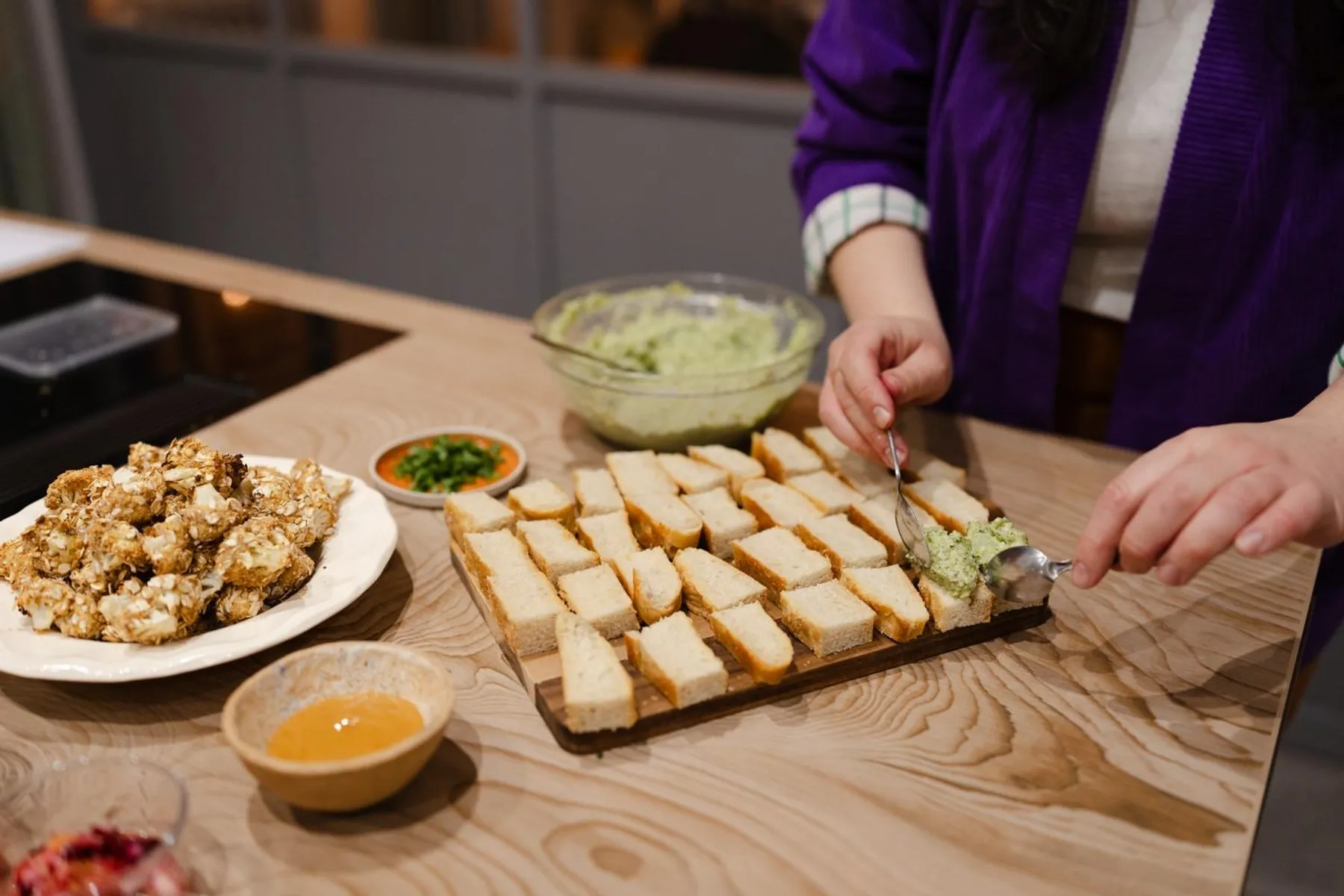 Cuisinez un apéritif végétarien de saison avec Lorine - Image n°4 - Wecandoo