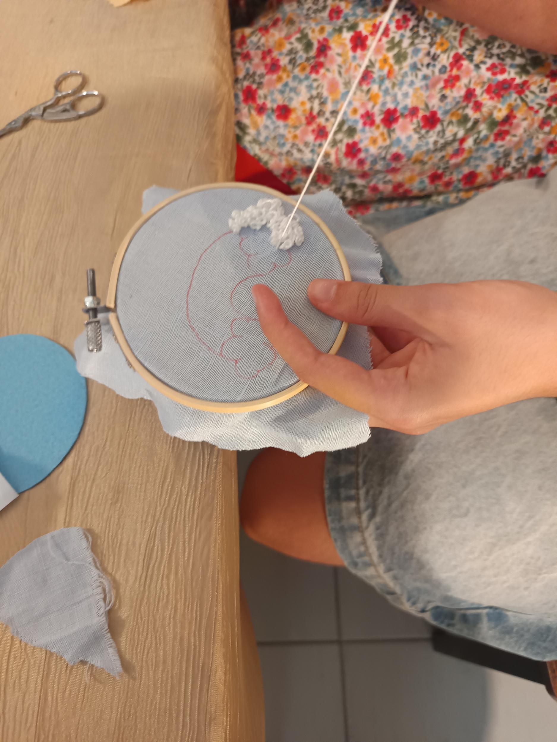 Réalisez votre broderie inspirée du ciel avec Ysaline - Image n°6 - Wecandoo