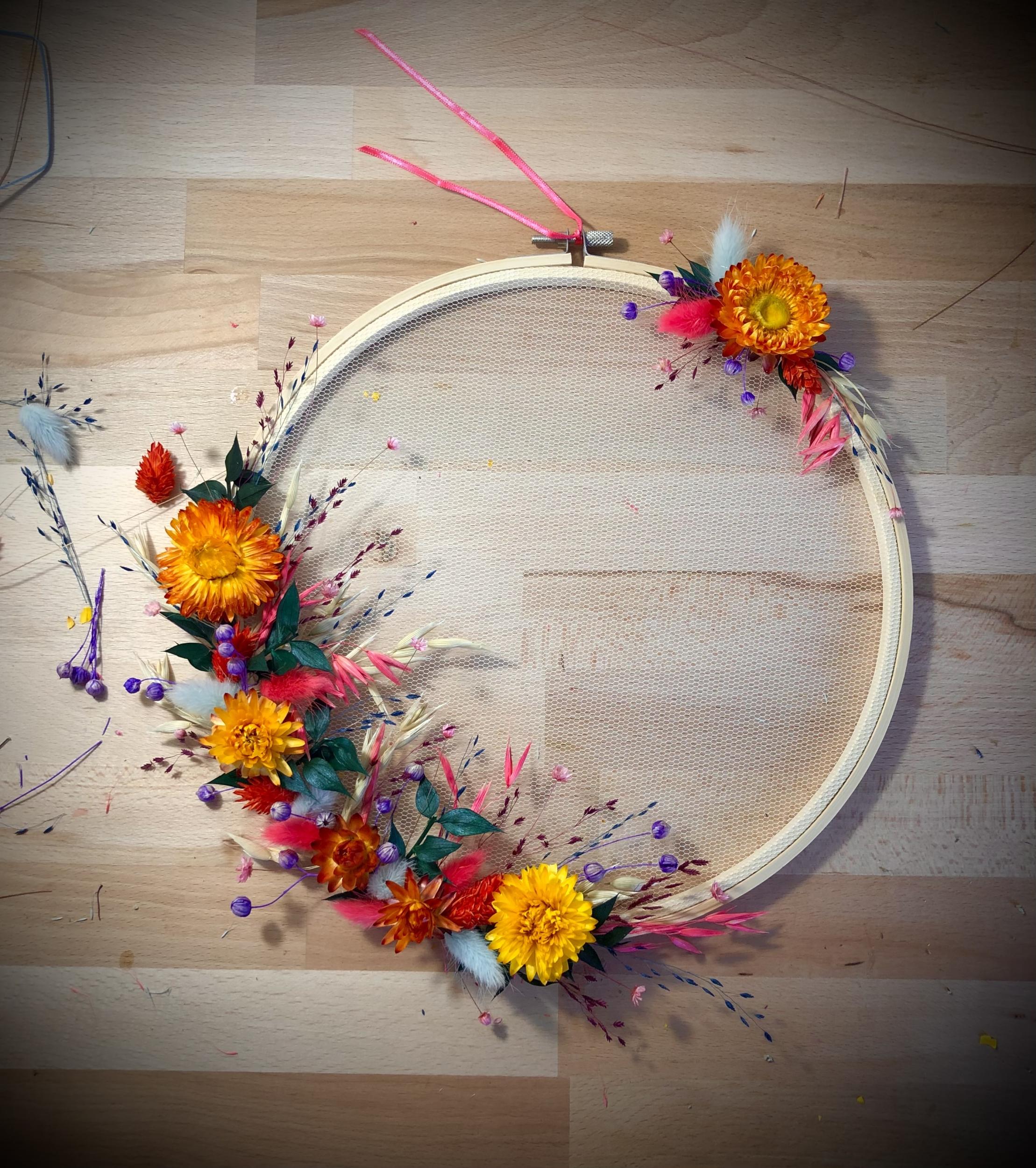 Réalisez votre tambour fleuri - Image n°8 - Wecandoo