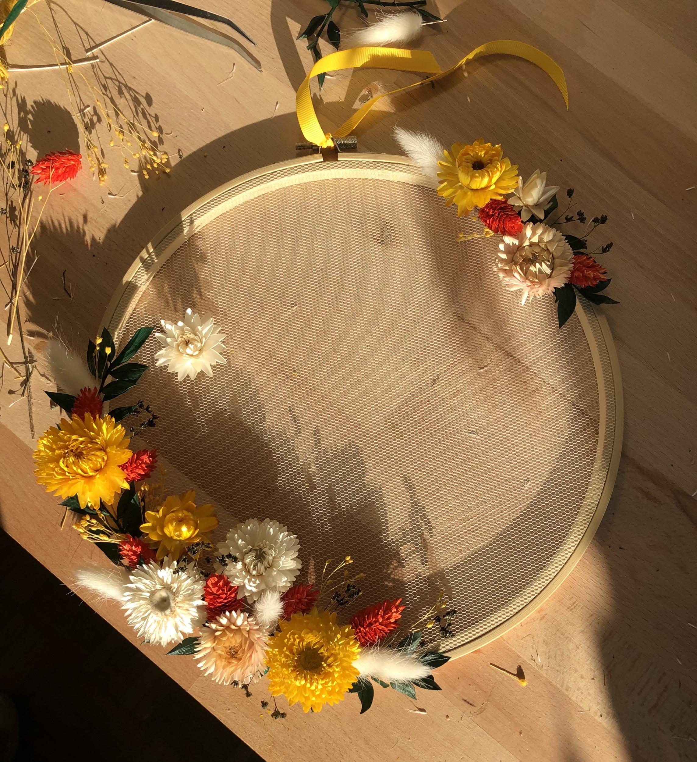 Réalisez votre tambour fleuri - Image n°9 - Wecandoo