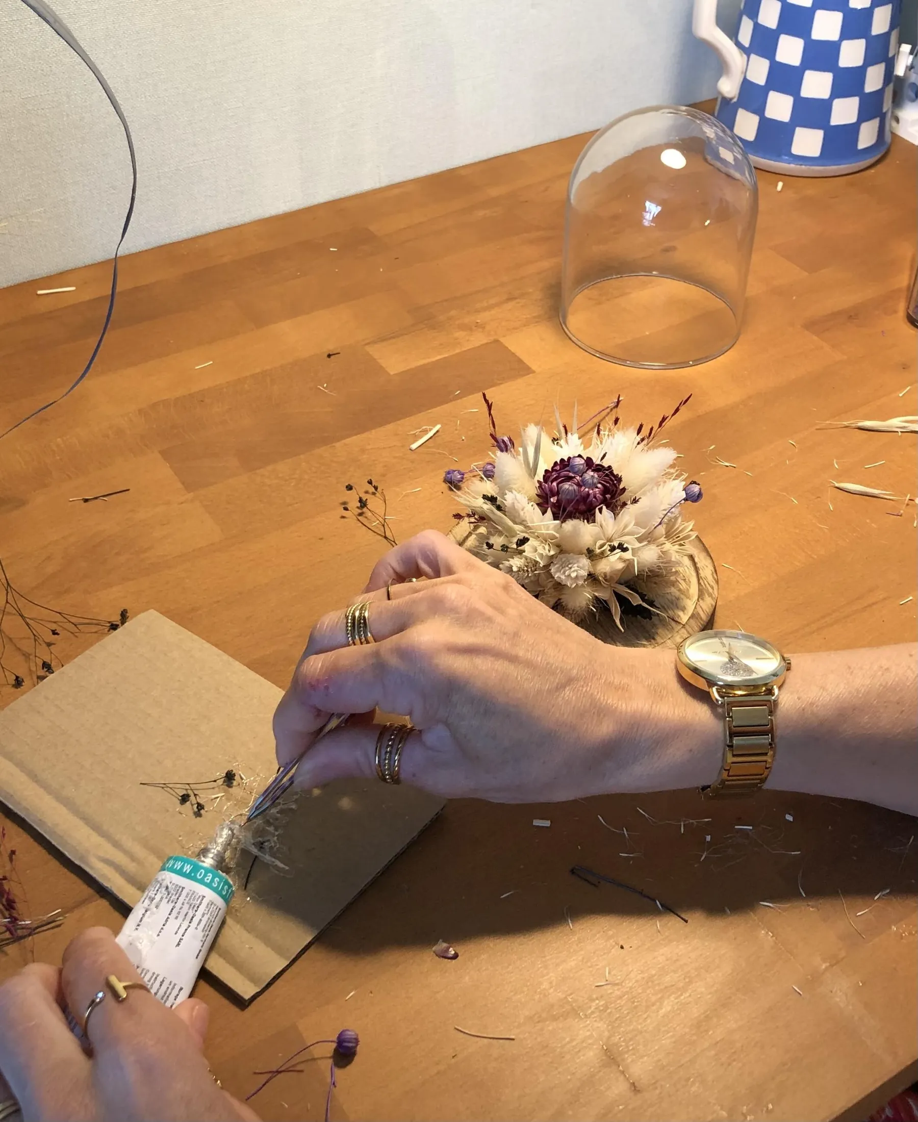 Créez votre cloche de fleurs séchées - Afbeelding nr. 4 - Wecandoo