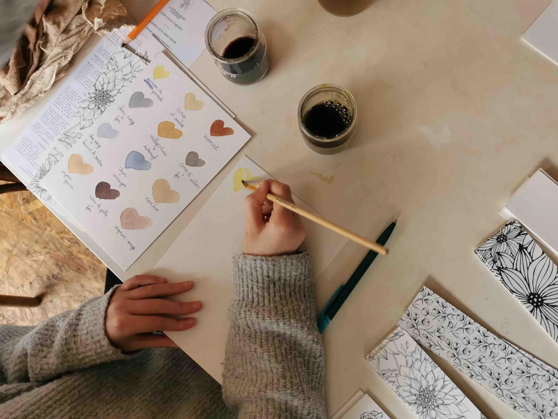 Réalisez vos encres végétales avec Noémie - Afbeelding nr. 3 - Wecandoo