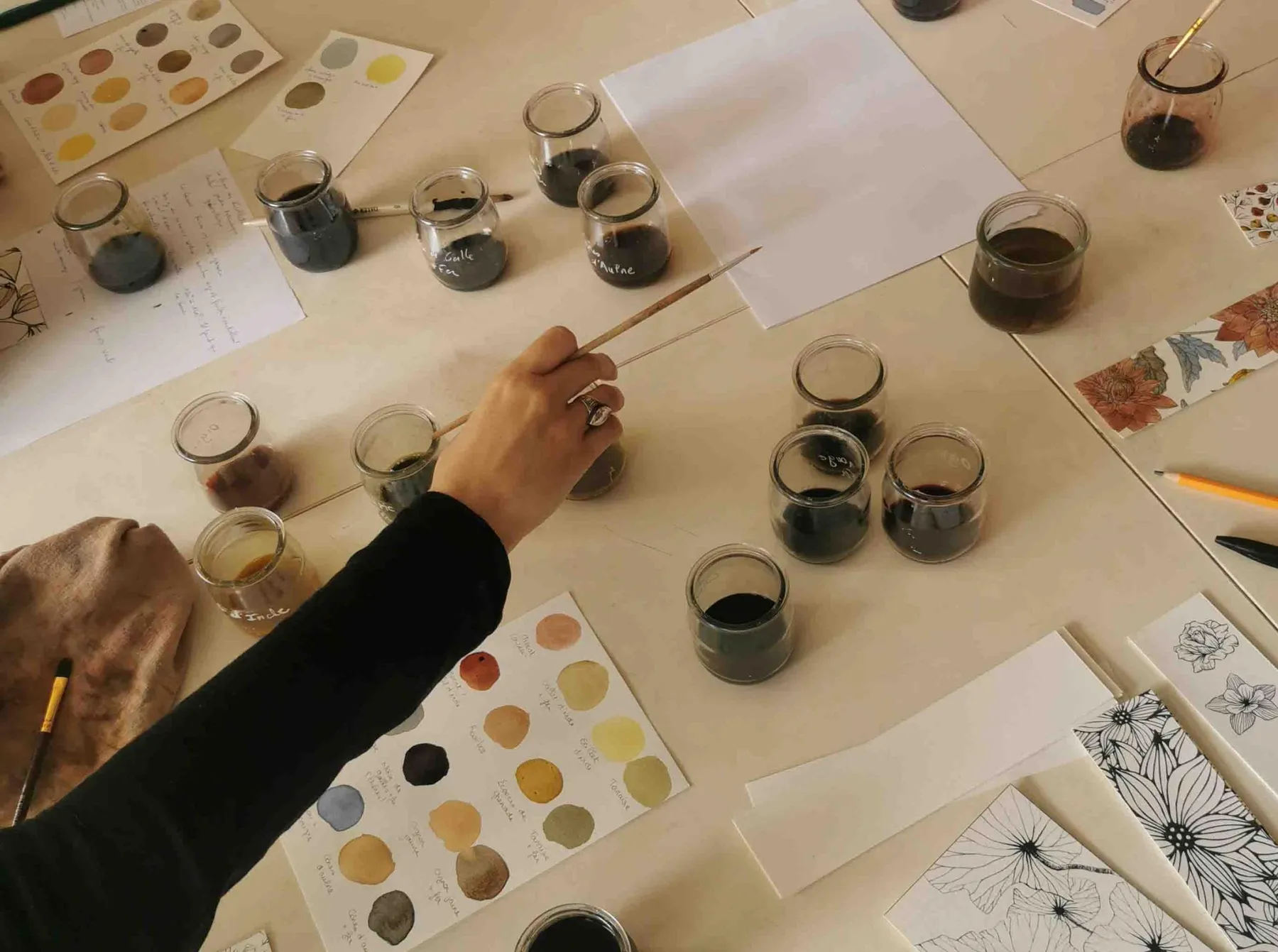 Réalisez vos encres végétales avec Noémie - Afbeelding nr. 2 - Wecandoo