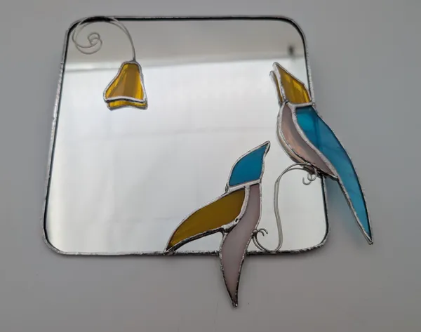 Réalisez votre miroir en vitrail Tiffany avec Brigitte - Afbeelding nr. 3 - Wecandoo