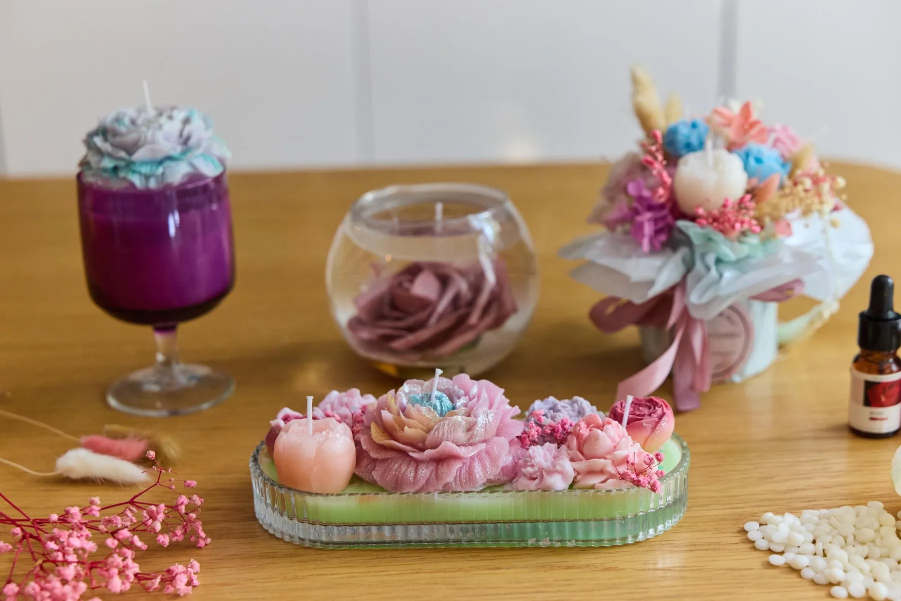 Créez votre bouquet de bougies et savons avec Candice - Afbeelding nr. 1 - Wecandoo