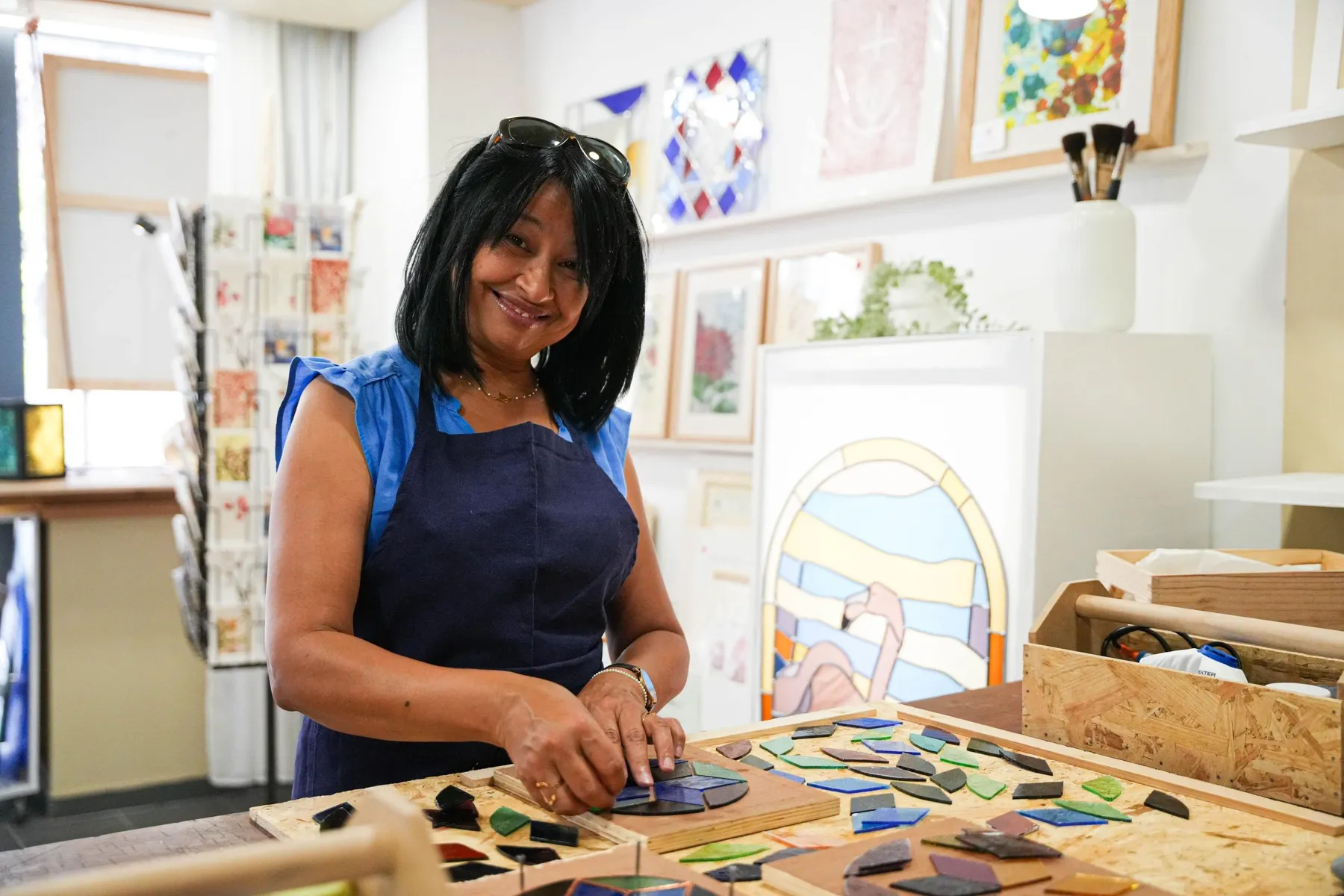 Réalisez votre photophore en vitrail avec Benjamin - Image n°3 - Wecandoo