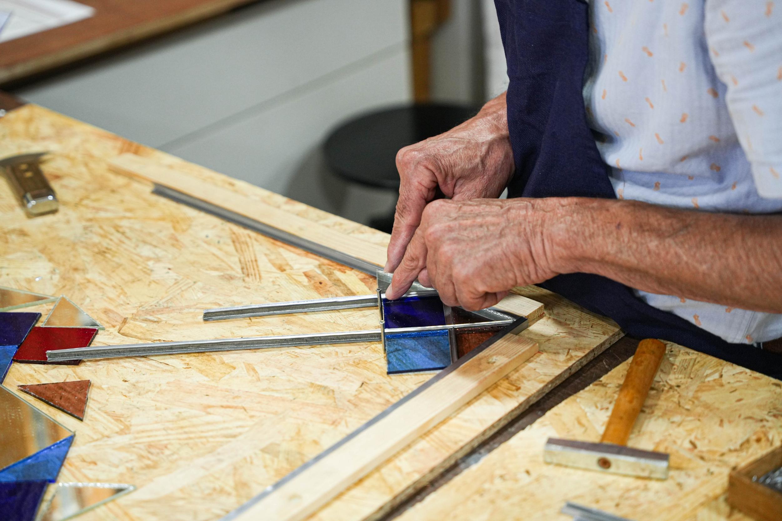 Créez votre miroir en vitrail