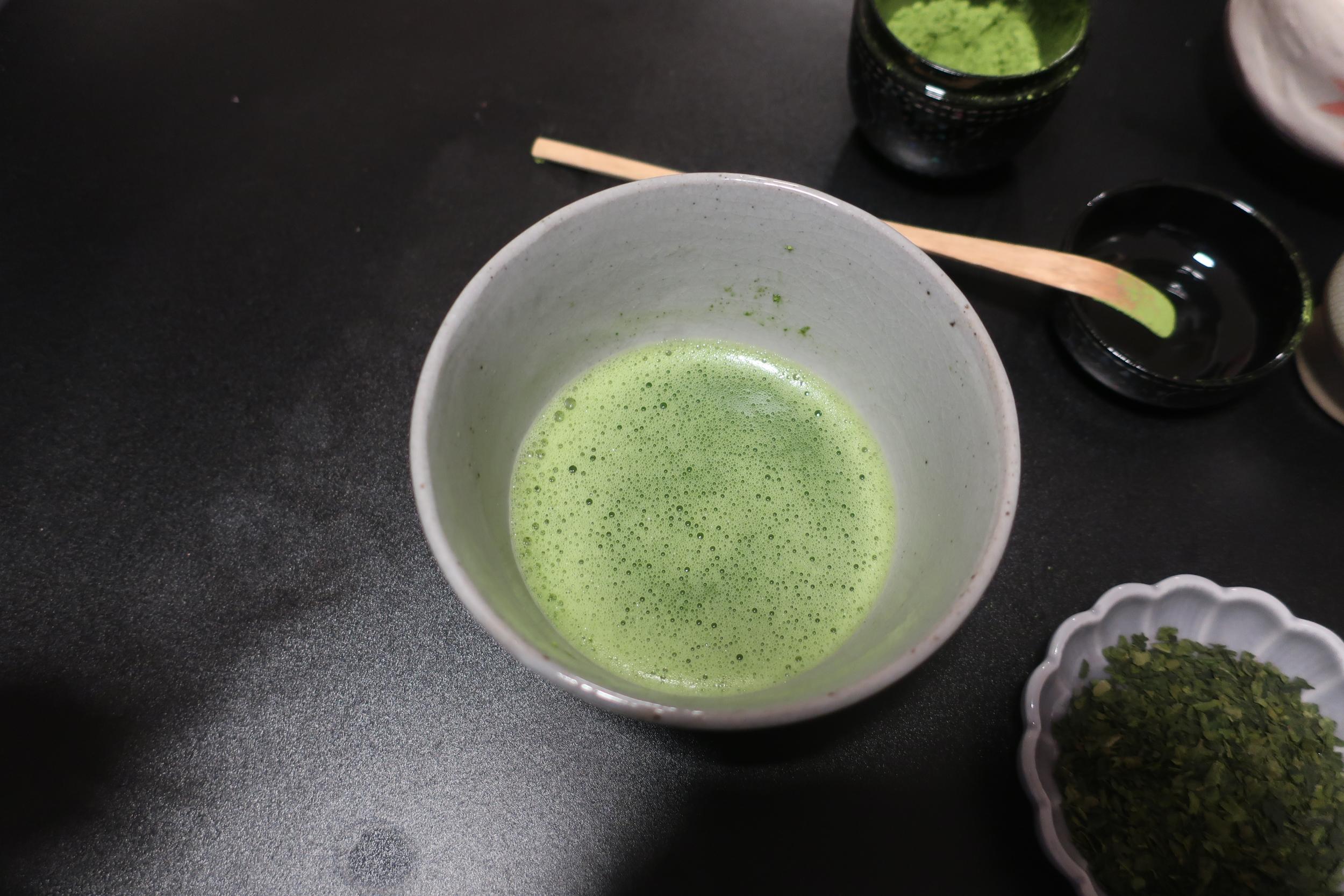 Découvrez le thé matcha à Paris