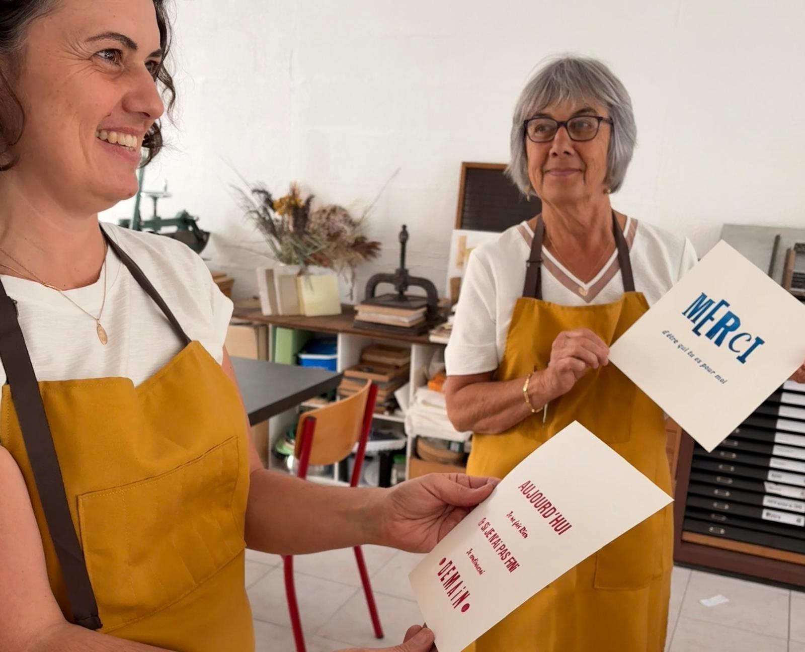 Découvrez l'impression typographique avec Marielle - Image n°7 - Wecandoo