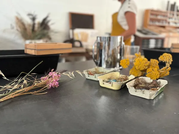 Réalisez votre papier recyclé avec Marielle - Image n°5 - Wecandoo