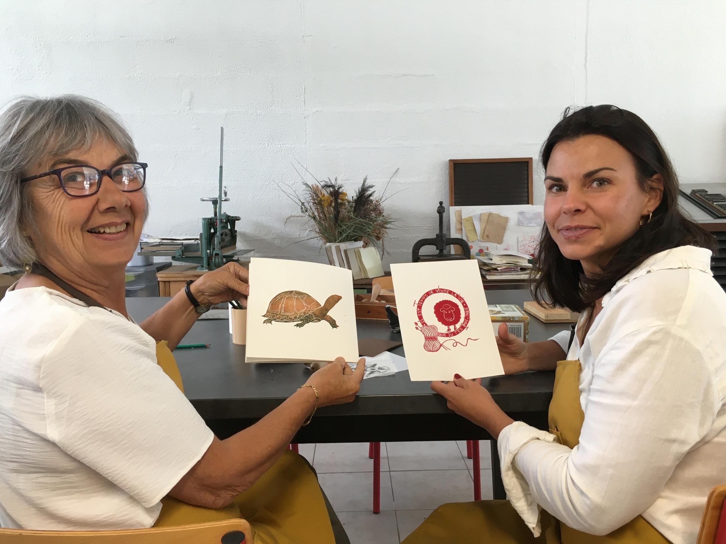 Découvrez la linogravure avec Marielle - Image n°3 - Wecandoo