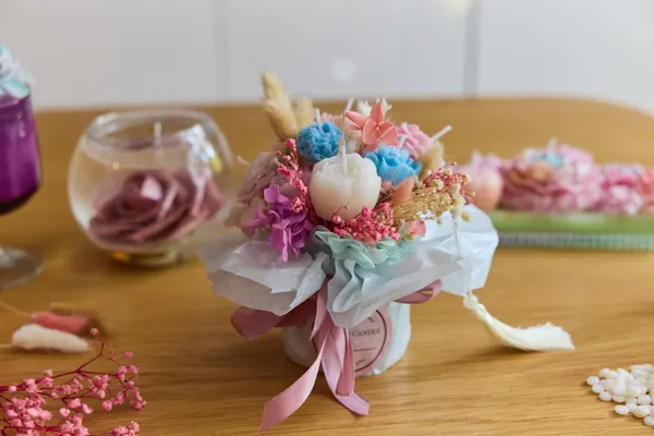 Créez votre bouquet de bougies et savons