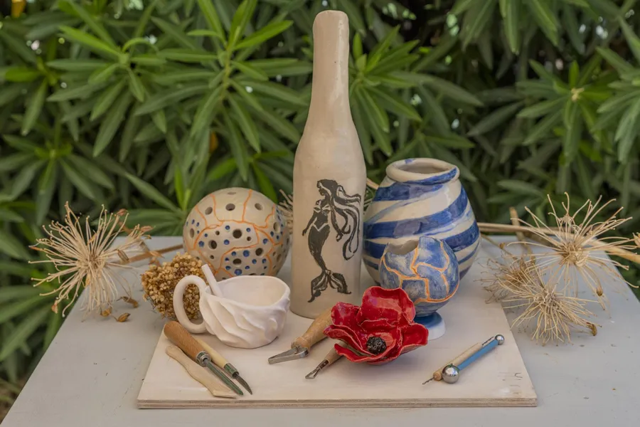 Réalisez votre pièce en terre-mêlée avec Monique - Image n°1 - Wecandoo