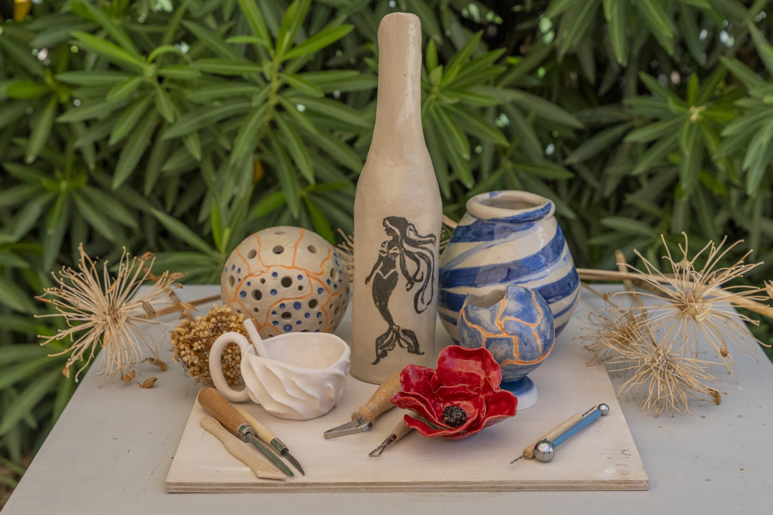 Réalisez votre pièce en terre-mêlée