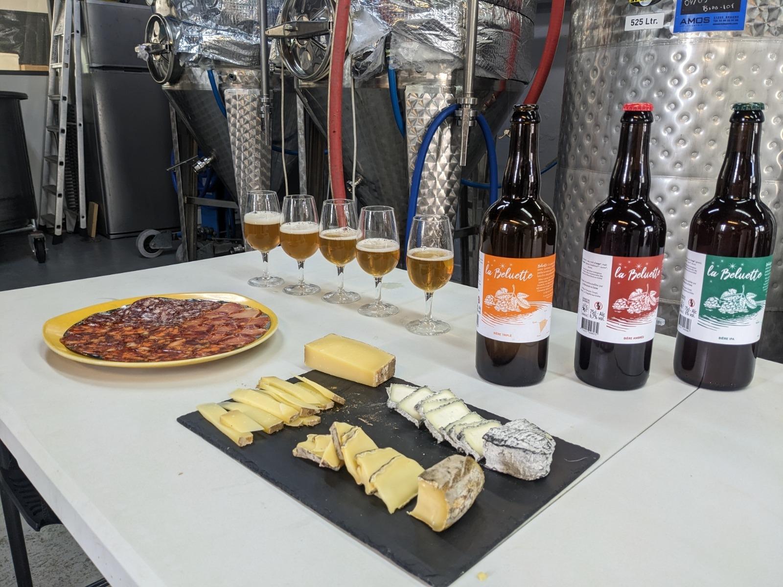 Dégustez des bières artisanales autour d'une planche