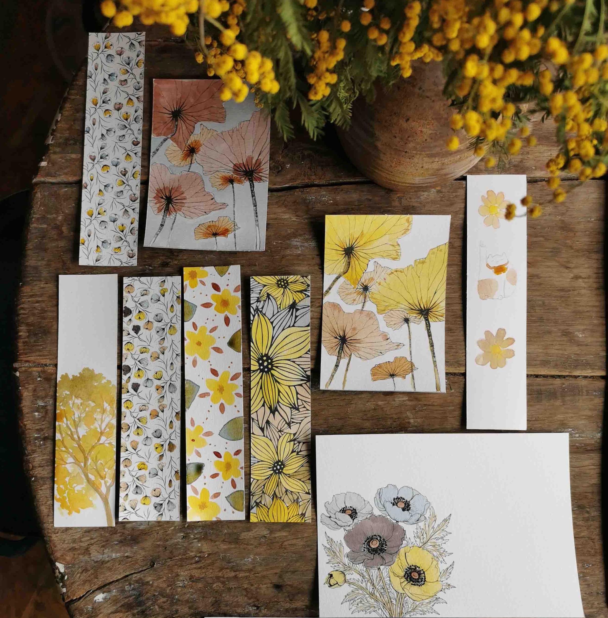 Réalisez vos encres végétales