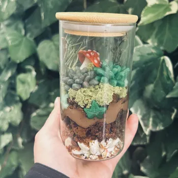 Réalisez votre terrarium comestible