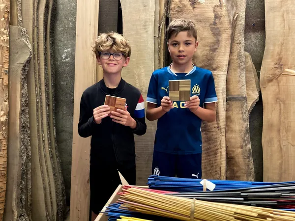 Découvrez la marqueterie de paille en duo avec votre enfant, accompagnés par Emmanuelle et Quentin - Image n°3 - Wecandoo