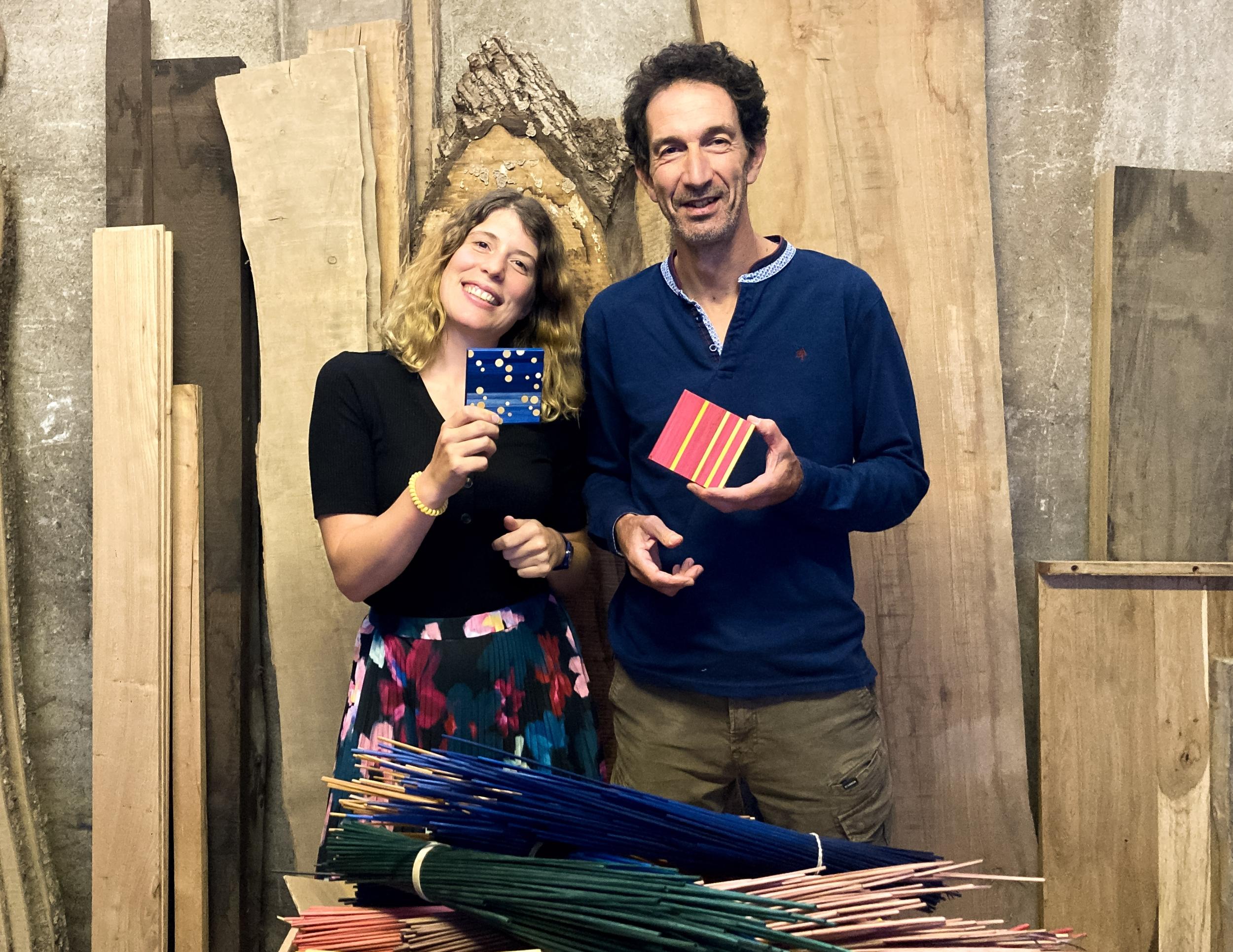 Initiez-vous à la marqueterie de paille avec Emmanuelle et Quentin - Image n°3 - Wecandoo