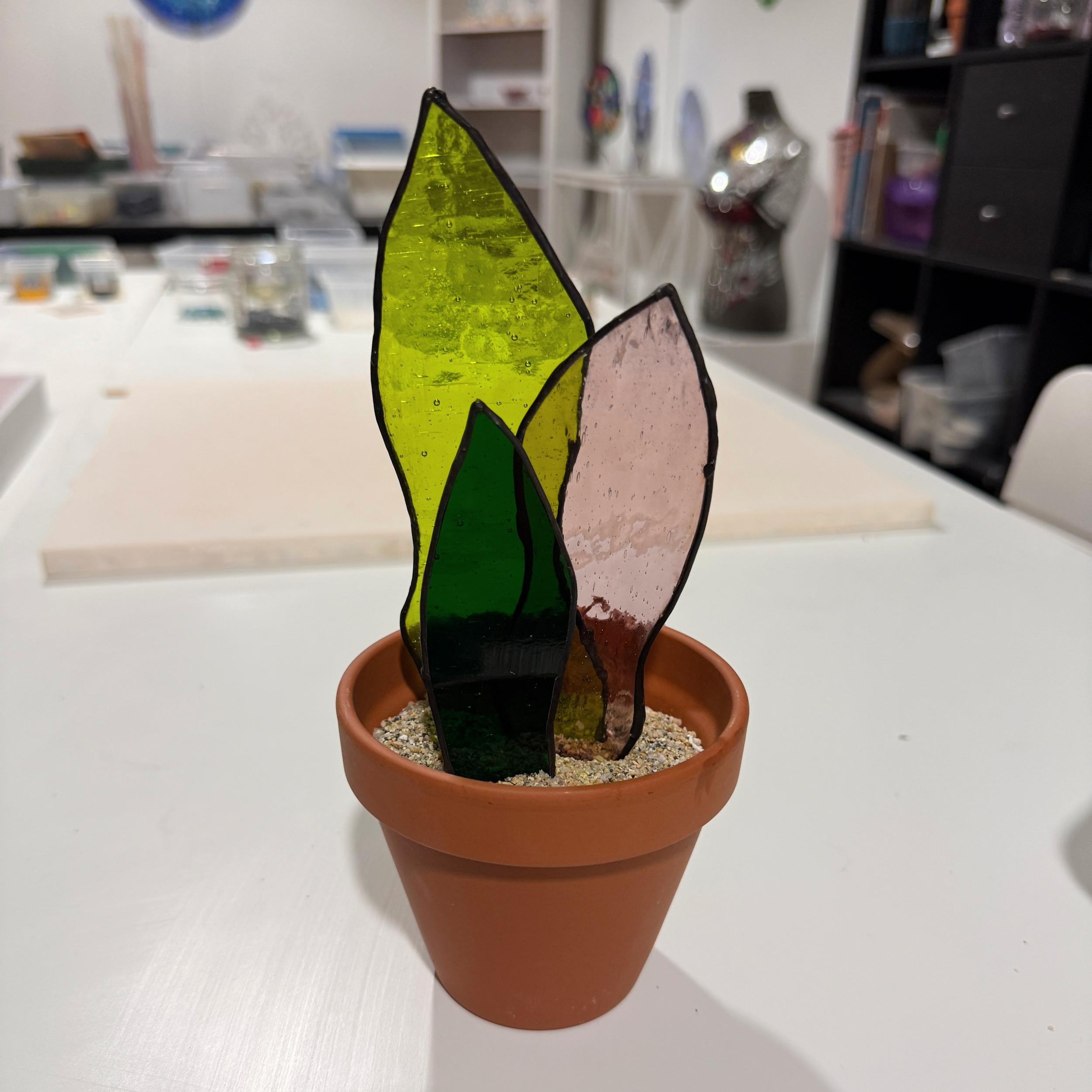 Créez votre cactus en vitrail Tiffany avec Barbara - Image n°9 - Wecandoo