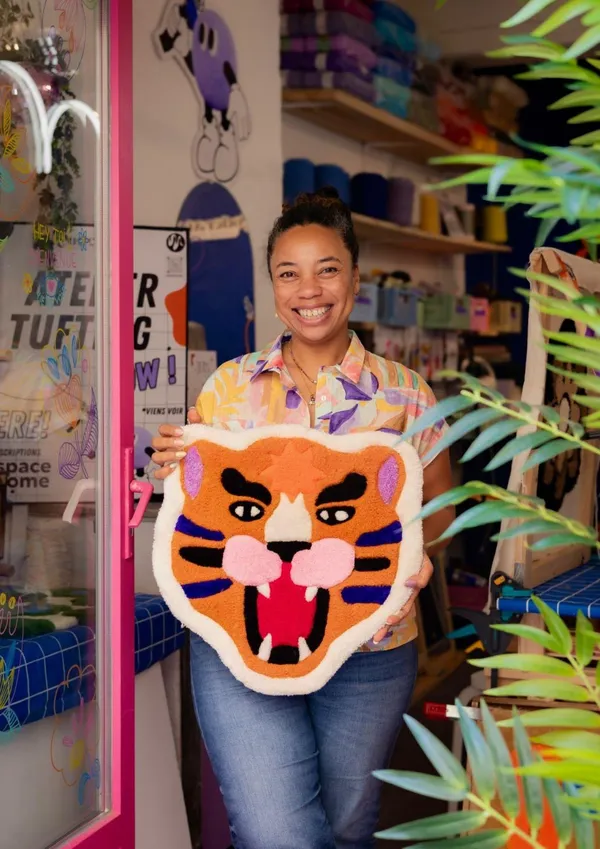 Réalisez votre tapis tufté de 50cm avec Fanza - Image n°4 - Wecandoo