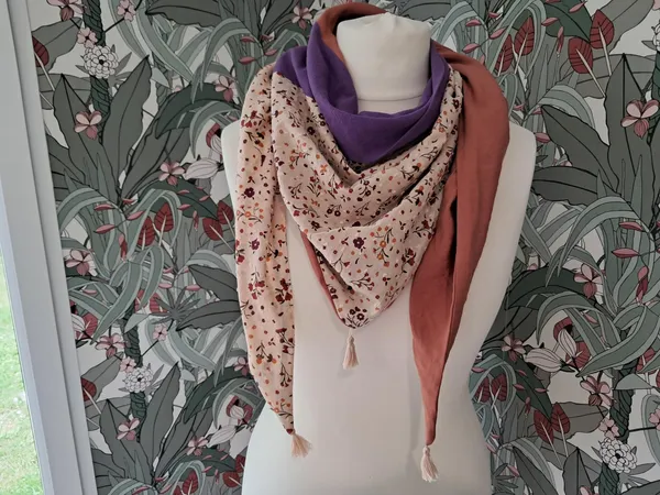 Réalisez chacun votre foulard en famille