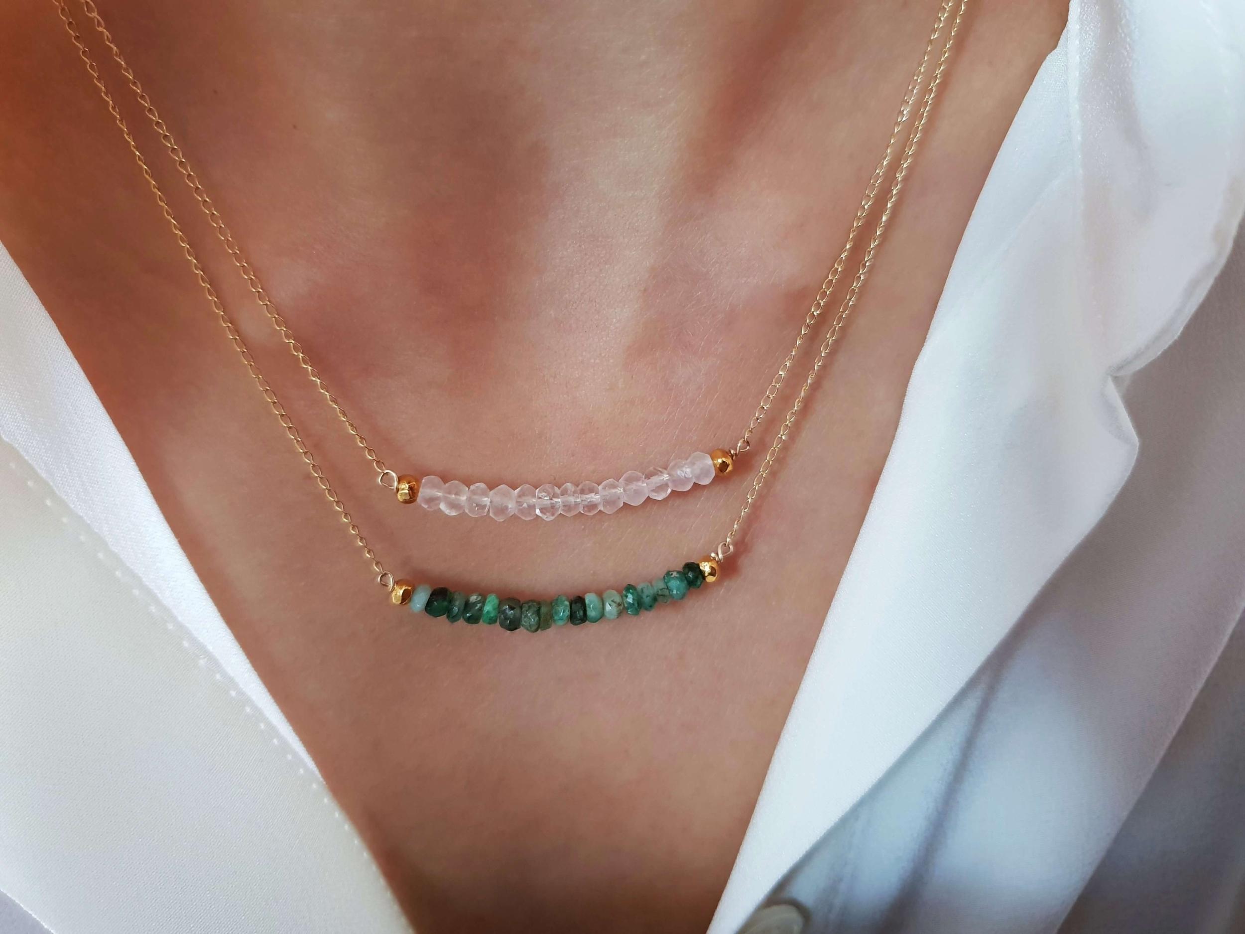 Fabriquez votre collier en pierres naturelles