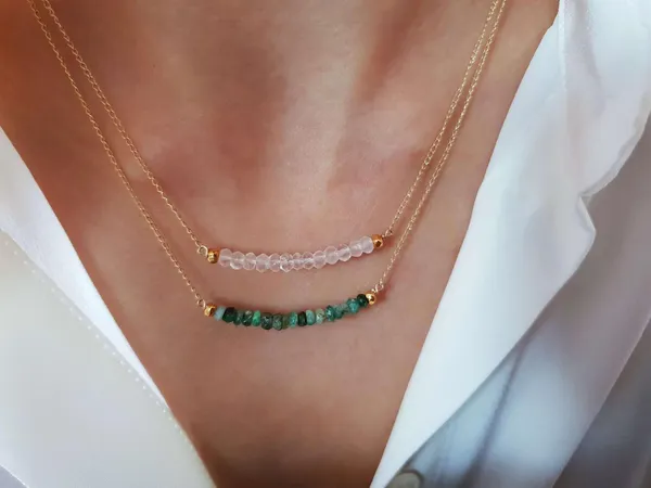 Fabriquez votre collier en pierres naturelles