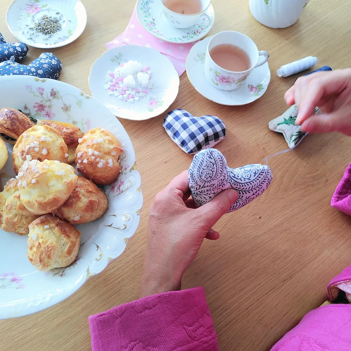 Découvrez la couture autour d'un goûter