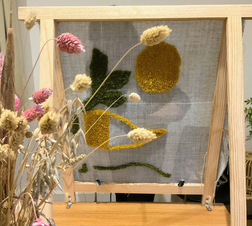 Réalisez votre grande tapisserie en tufting avec Clarissa - Image n°5 - Wecandoo