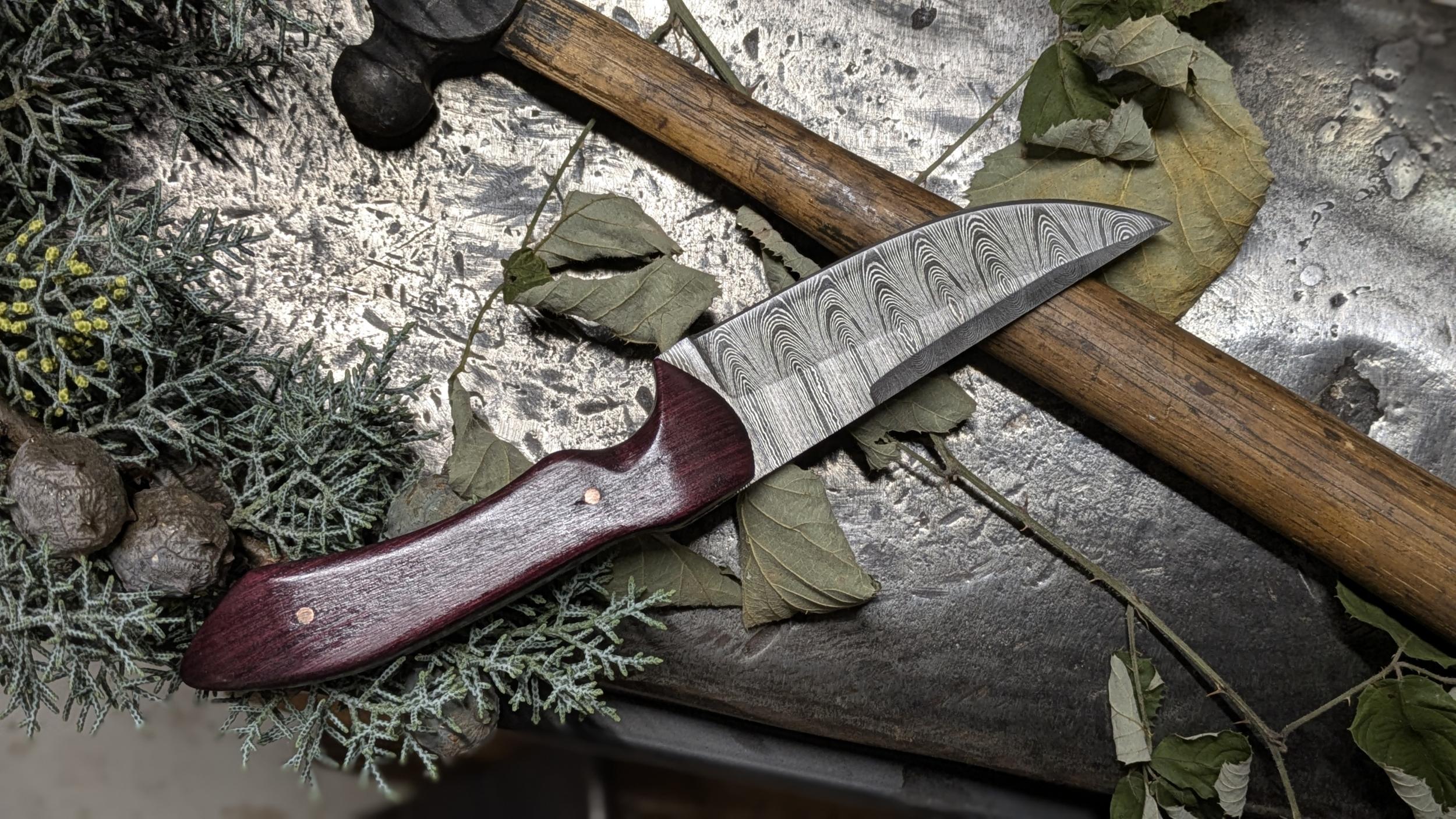 Montez votre couteau en acier damas - Image n°1 - Wecandoo