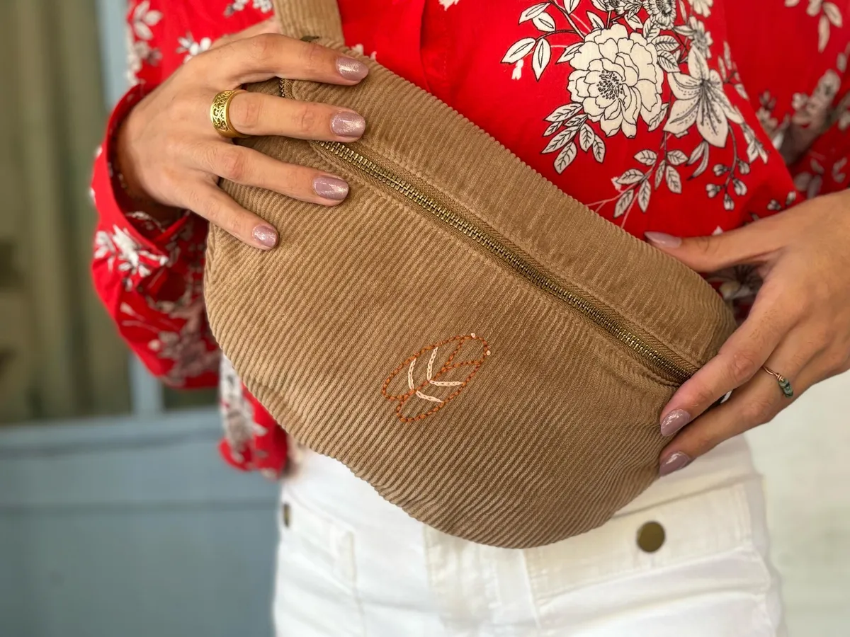 Brodez votre banane en velours côtelé