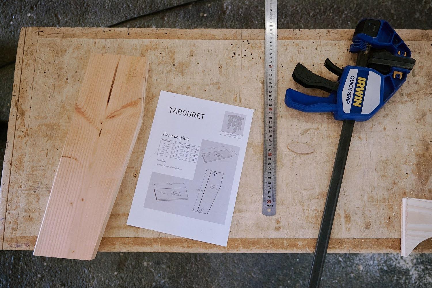 Fabriquez un tabouret en bois massif avec François - Image n°5 - Wecandoo