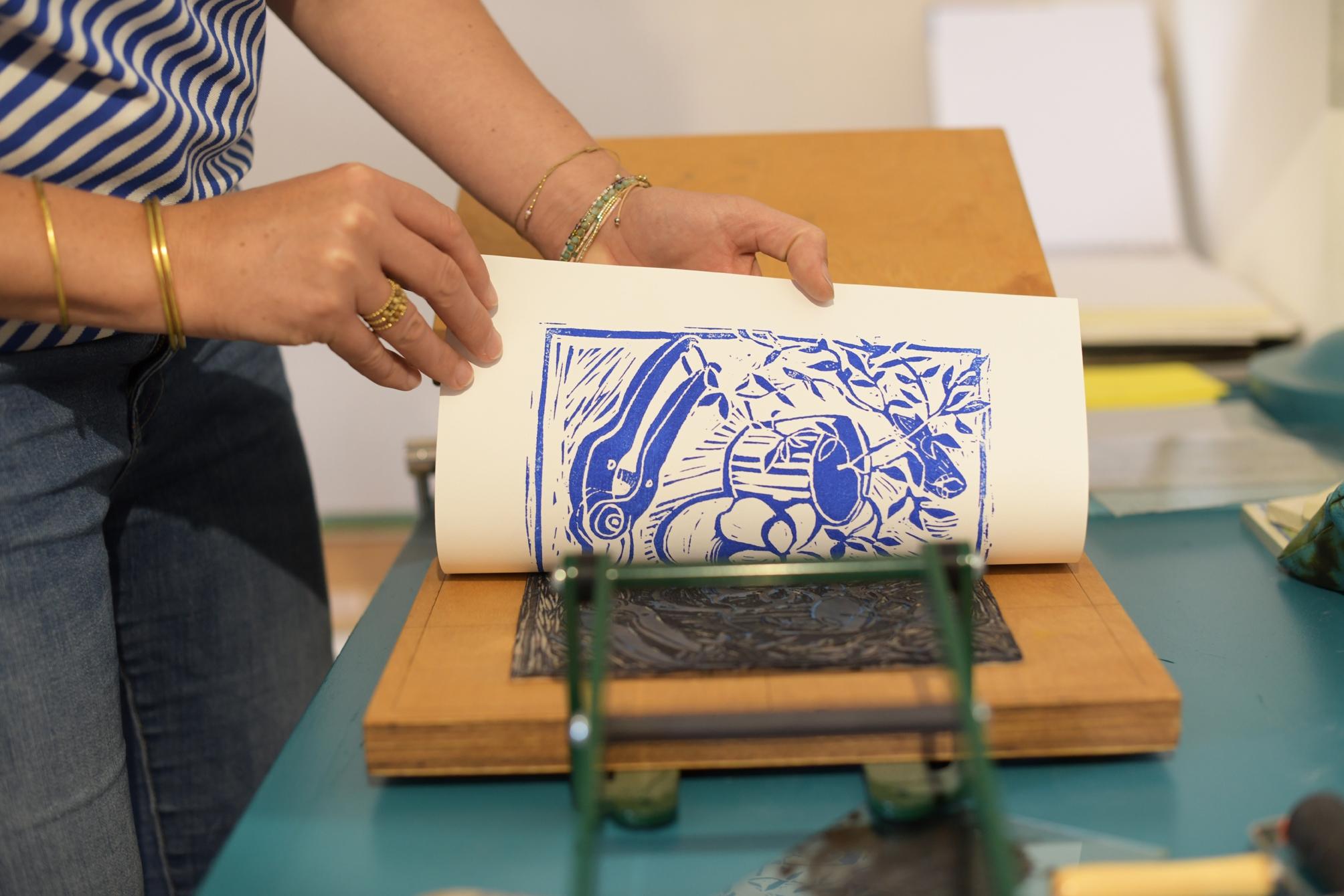 Initiez-vous à la linogravure avec Anne - Image n°7 - Wecandoo