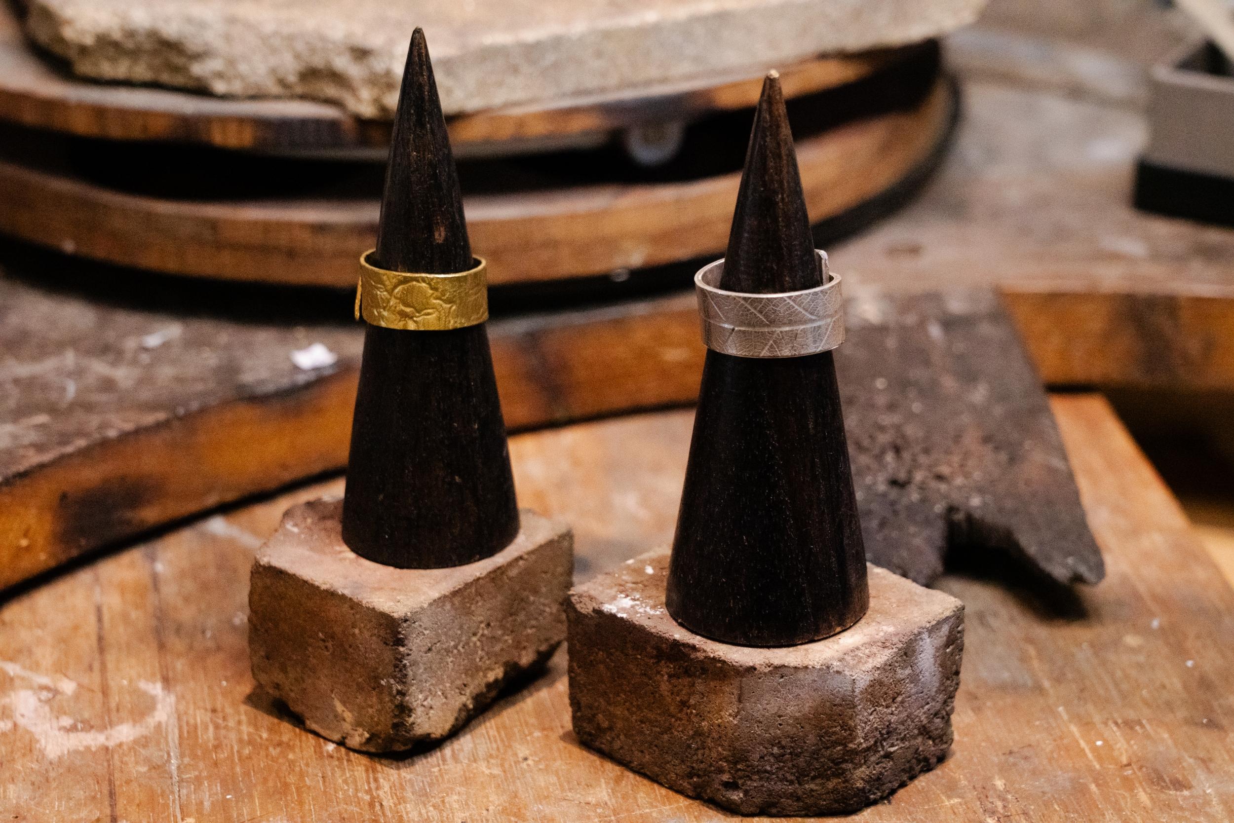 Créez votre bague texturée en argent ou laiton